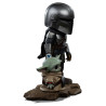 PRÉCOMMANDE - The Mandalorian & Grogu - Figurine The Mandalorian and Grogu, MiniCo