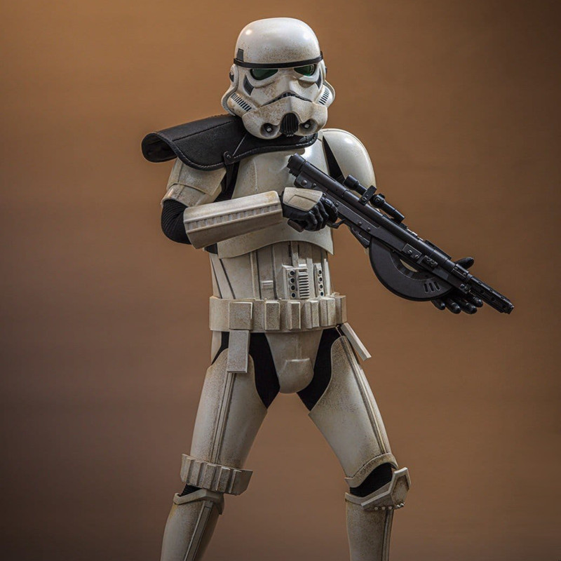 PRÉCOMMANDE - Star Wars: The Mandalorian & Grogu - Figurine Imperial Remnant Stormtrooper (Deluxe), Movie Masterpiece