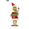 Figurine Le Grinch ver. Cheminée (by Jim Shore), Fruitcake ou Naughty or Nice