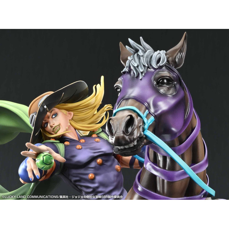 Gyro Figure Gyro Zeppeli & Valkyrie figure - JoJo's Bizarre Adventure: Steel Ball ...