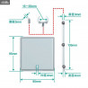 Pack 3 socles pour figurines, The Simple Stand