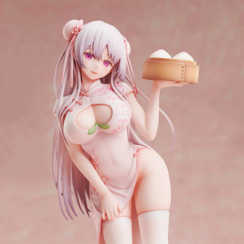 Original Character - Figurine Momoman-chan, Miko Illustration