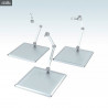 Pack 3 socles pour figurines, The Simple Stand