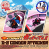 PRE ORDER - Gatchaman II - G-2 Condor Attacker & Joe le Condor figure