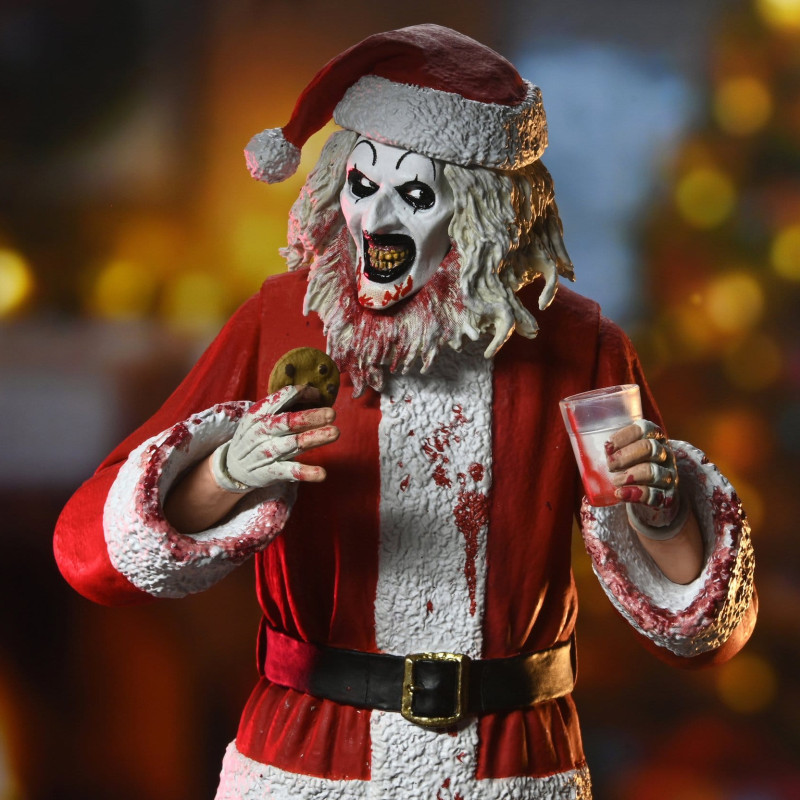 Terrifier 3 - Figurine Art the Clown (Bloody Santa Suit), Ultimate