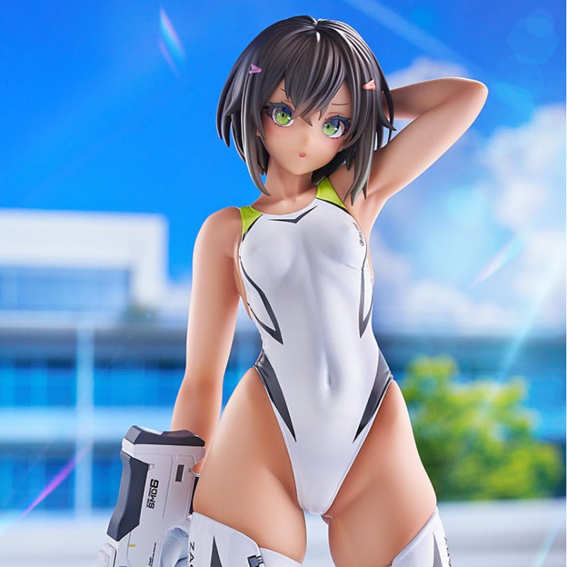 PRÉCOMMANDE - Arms Note - Figurine Buchou-chan of the Swimming Club, White Swimsuit