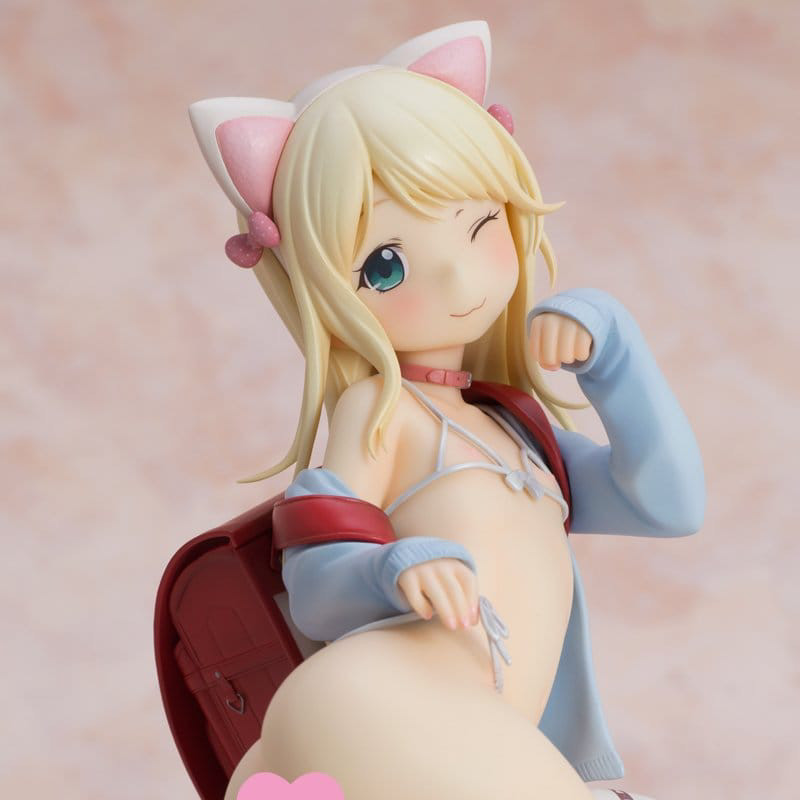 Hatsukoi Ribbon - Yuu figure, White cat