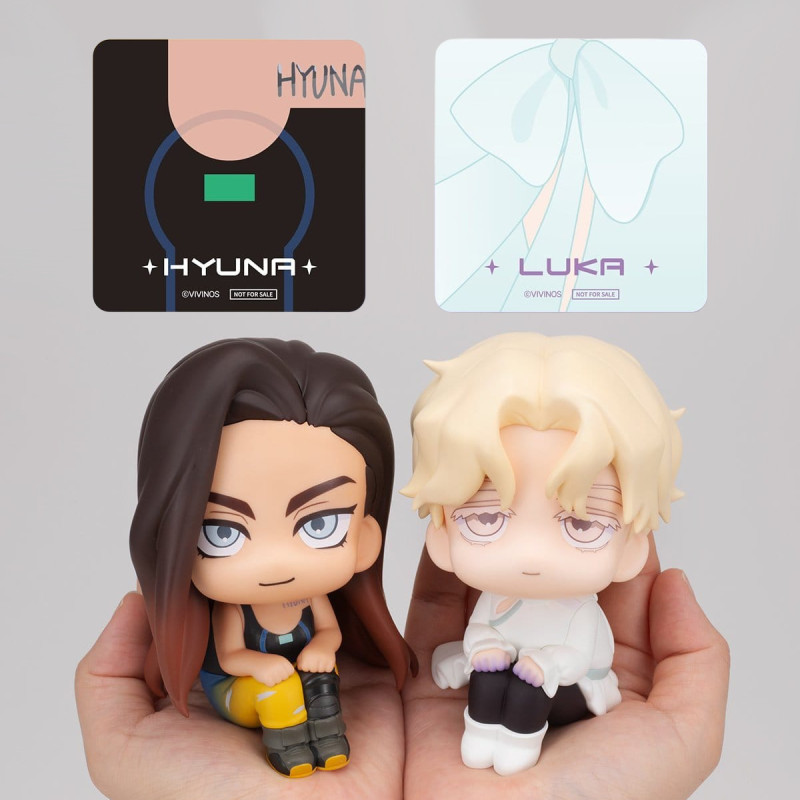 Alien Stage - Pack figurines Hyuna & Luka, Look Up (with gift)