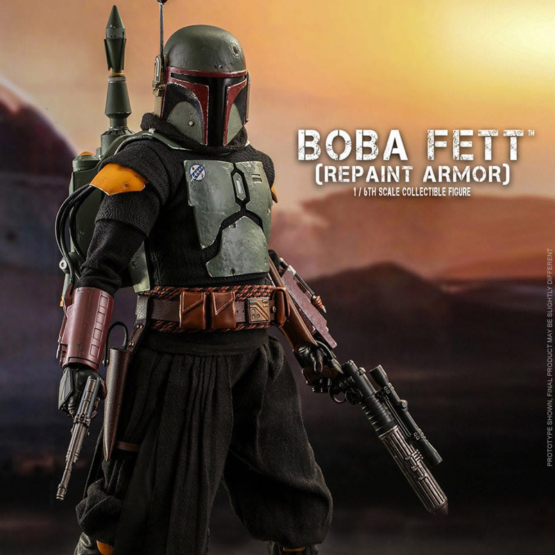 Star Wars: The Mandalorian - Figure Boba Fett Repaint Armor Special Edition