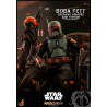 Star Wars: The Mandalorian - Figurine Boba Fett Repaint Armor and Throne Special Edition