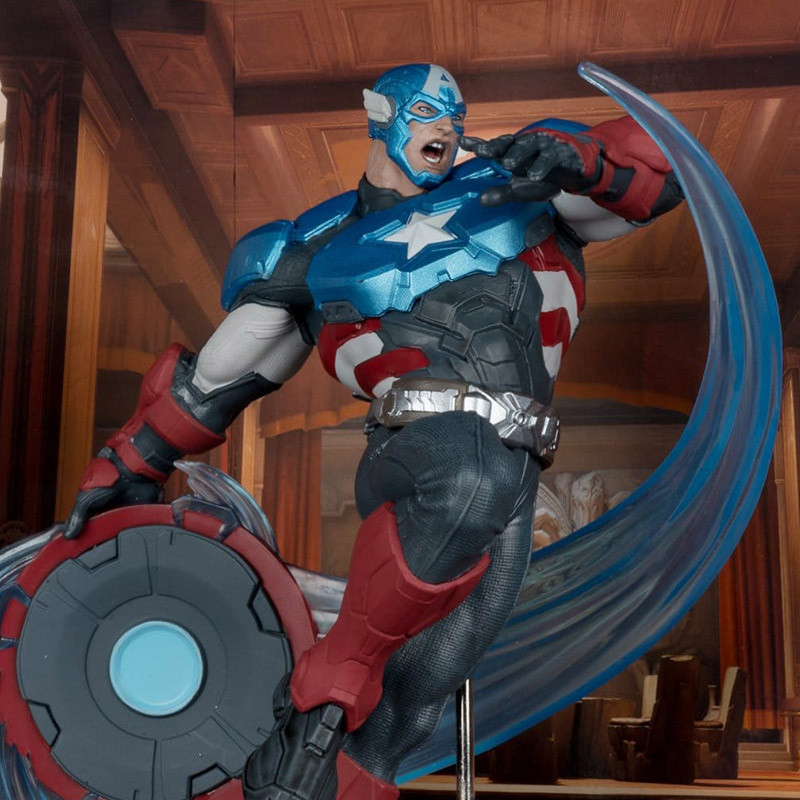 Marvel Rivals - Figure Captain America, Gamerverse