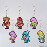 PRÉCOMMANDE - Final Fantasy - Pack 6 Porte-clés DIY Pixel Art Pixel Remaster Collection Vol.2 Blind Box