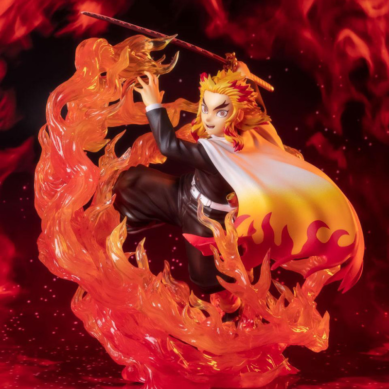 Demon Slayer: Kimetsu no Yaiba - Figurine Kyojuro Rengoku (Flame Breathing), FiguartsZERO