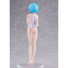 PRÉCOMMANDE - Rebuild of Evangelion - Figurine Rei Ayanami One-Piece Style, Pop Up Parade L Size Beach Queens