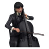 Wednesday - Figurine Mercredi Violoncelle + Porte-clés bonus