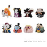 One Piece- Pack 8 random figures Mega Cat Project Nyan Piece Nyan! Luffy & the Seven Warlords of the Sea