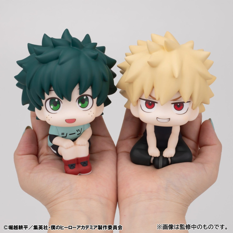 PRÉCOMMANDE - My Hero Academia - Pack 2 figurines Izuku Midoriya & Katsuki Bakugo Casual Look, Look Up (with gift)