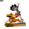 Digimon Adventure - Figurines Taichi Yagami & Agumon, 20th Anniversary, G.E.M. Series