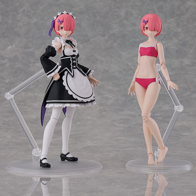 PRE ORDER - Re:Zero Starting Life in Another World - Ram figure DX, Kadokawa Plastic Model Series Plastic Model Kit