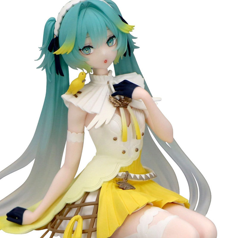 Vocaloid - Figurine Hatsune Miku, Canary Bird heo exclusive Noodle Stopper