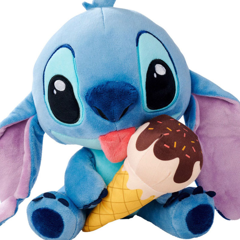 Disney, Lilo & Stitch - Peluche Stitch with Icecream