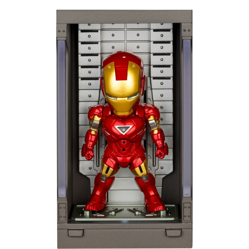 Pack 6 figures Iron Man Hall of Armor Mini Egg Attack - Marvel