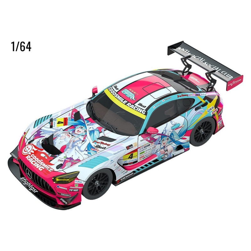PRE ORDER - GT Project - Replica car Hatsune Miku (1/64), AMG 2024 Season Opening