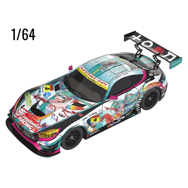 PRE ORDER - GT Project - Replica car Hatsune Miku (1/64), AMG 2016 Super GT