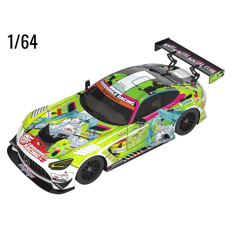 PRE ORDER - GT Project - Replica car Hatsune Miku (1/64), AMG 2022 Season Opening