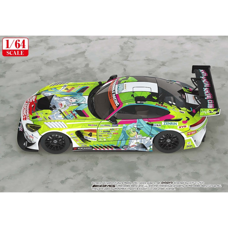 Replica car Hatsune Miku (1/64), AMG 2022 Season Opening - GT