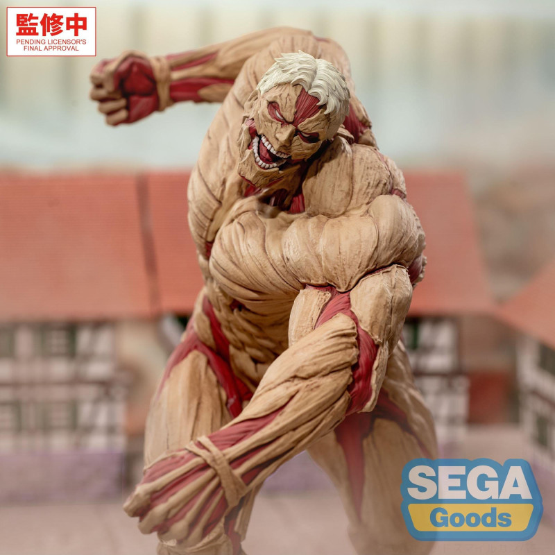 PRE ORDER - Attack on Titan - Reiner Braun figure Armored Titan, GigantiX