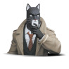 PREORDER - Blacksad - Figure Tirelire Blacksad