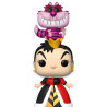 Disney Alice au pays des merveilles - Figurine Queen of Hearts & Cheshire Cat, Pop! Premium