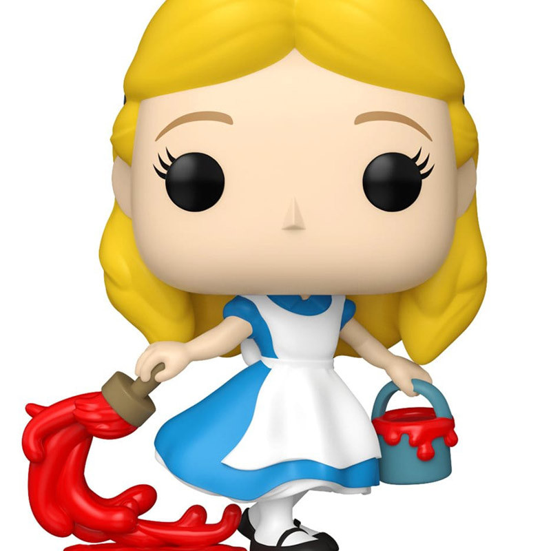 Disney Alice au pays des merveilles - Figurine Alice with Paint, POP!