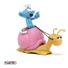 PRÉCOMMANDE - Les Schtroumpfs - Figurine Tirelire Smurf on a Snail's Back