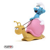 PRE ORDER - The Smurf - Smurf on a Snail's Back figure piggy bank
