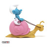 PRÉCOMMANDE - Les Schtroumpfs - Figurine Tirelire Smurf on a Snail's Back