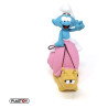 PRÉCOMMANDE - Les Schtroumpfs - Figurine Tirelire Smurf on a Snail's Back