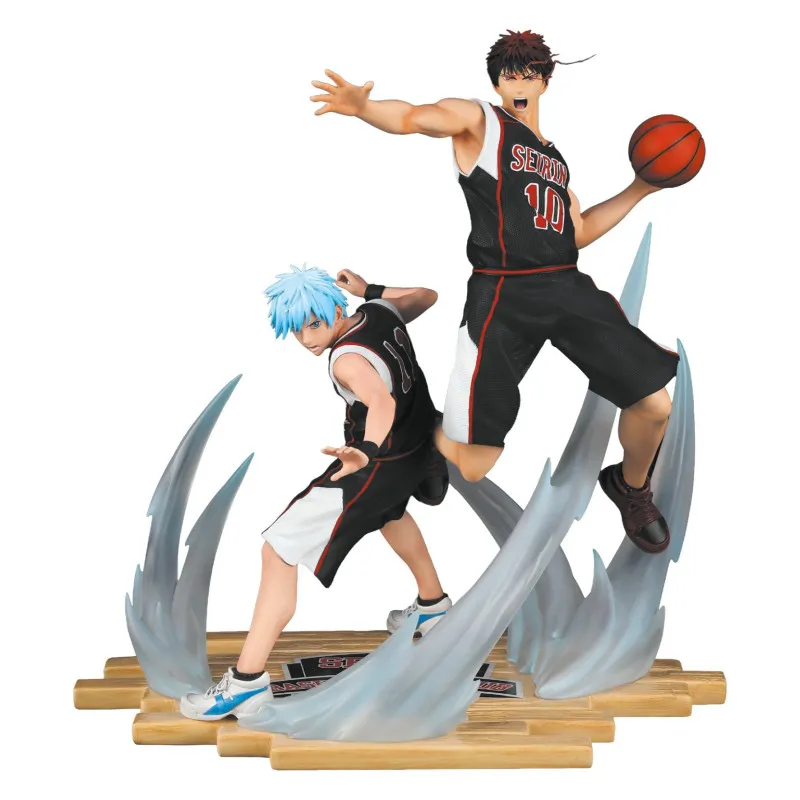 Kuroko's Basket - Figurine Tetsuya Kuroko & Taiga Kagami, Black Jersey Edition