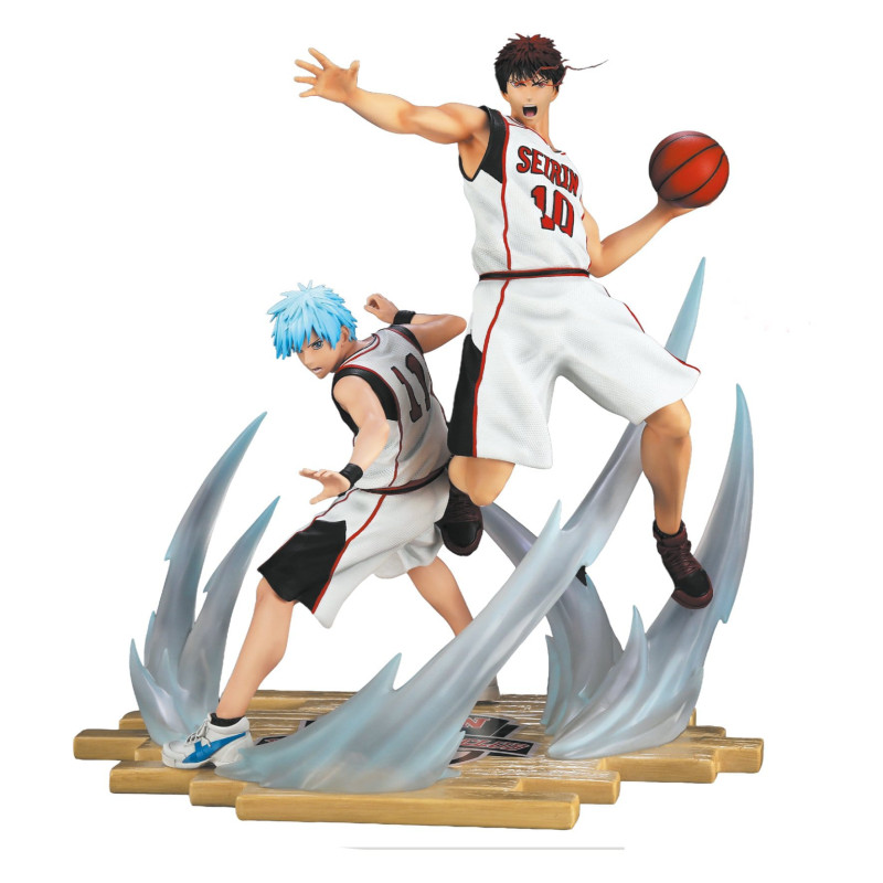 PREORDER - Kuroko's Basket - Tetsuya Kuroko & Taiga Kagami figure, White Jersey Edition