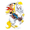 PREORDER - Lucky Luke - Lucky Luke on Jolly Jumper figure