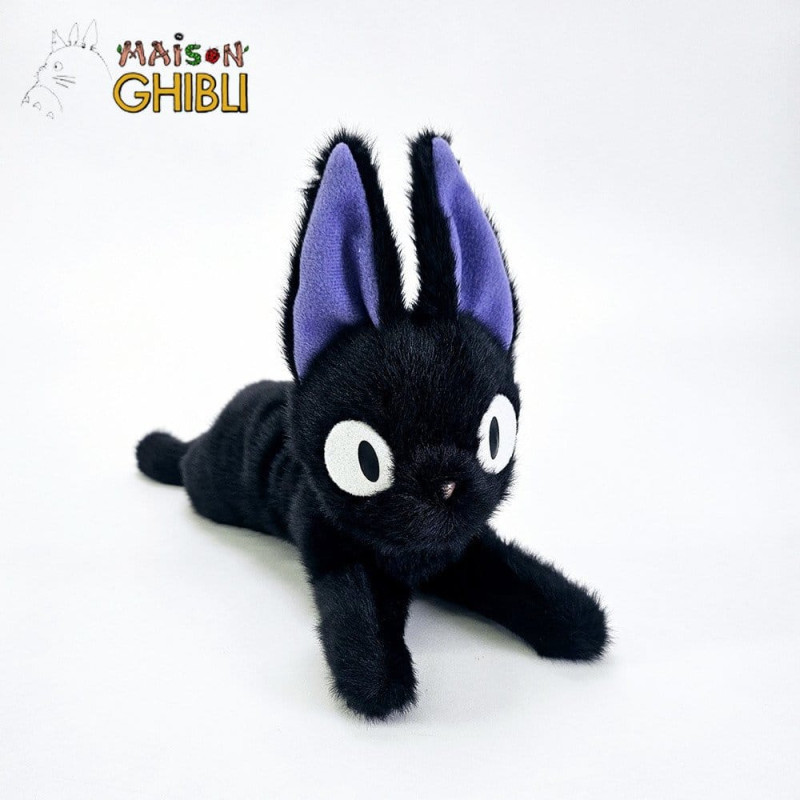 PRÉCOMMANDE - Studio Ghibli, Kiki la petite sorcière - Peluche Funwari Jiji (S), Laying