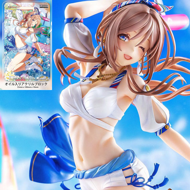 The Idolmaster Gakuen - Figure Himesaki Rinami Kimi to Semi Blue With Bonus