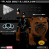 Marvel - Pack 2 figurines Black Bolt & Lockjaw, One:12