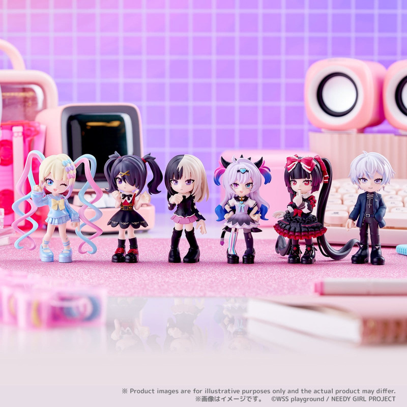 PRÉCOMMANDE - Needy Girl Overdose - Pack 6 figurines, PalVerse