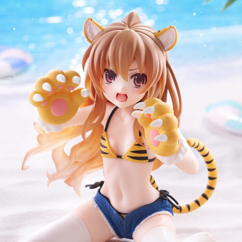 PREORDER - Toradora! - Taiga Aisaka figure (Tiger Costume Swimwear), Desktop Cute