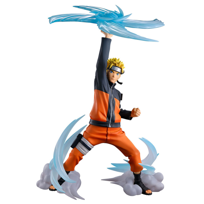 Naruto Shippuden - Figure Naruto Uzumaki Wind Style Rasen Shuriken, Hidan Kakuzu Arc Ichibansho