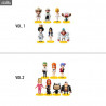 One Piece Gold movie - Pack 7 figures Vol. 1 or 2, WCF ChiBi