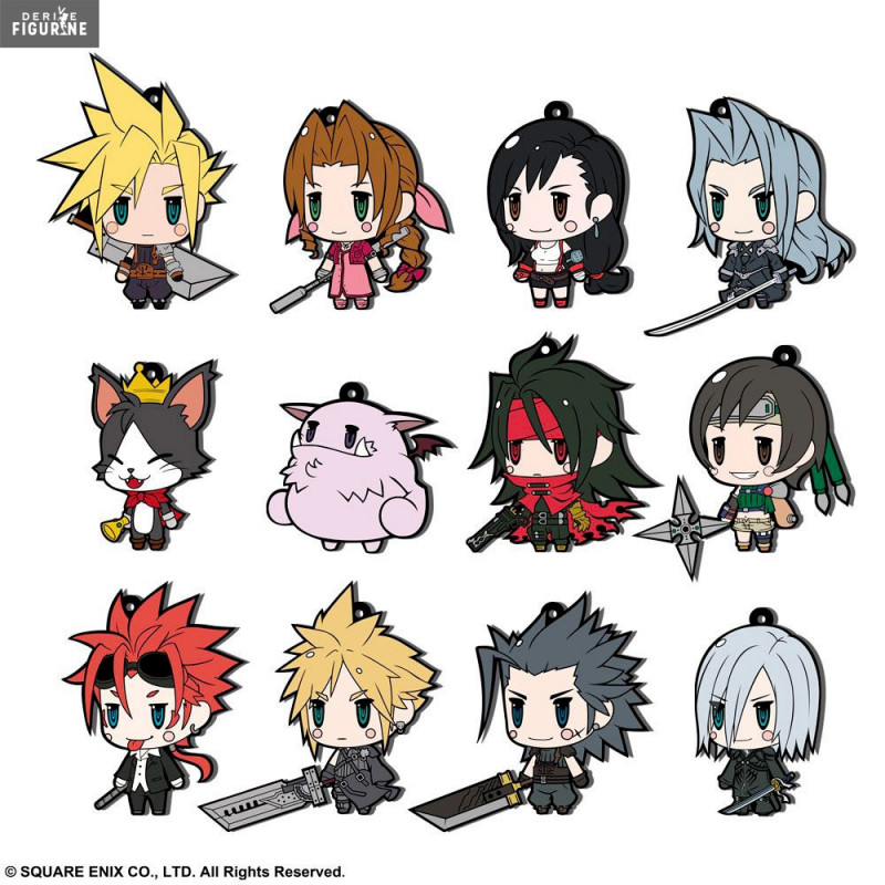 The Seven Deadly Sins Rubber Strap Keychain enSKY NEW