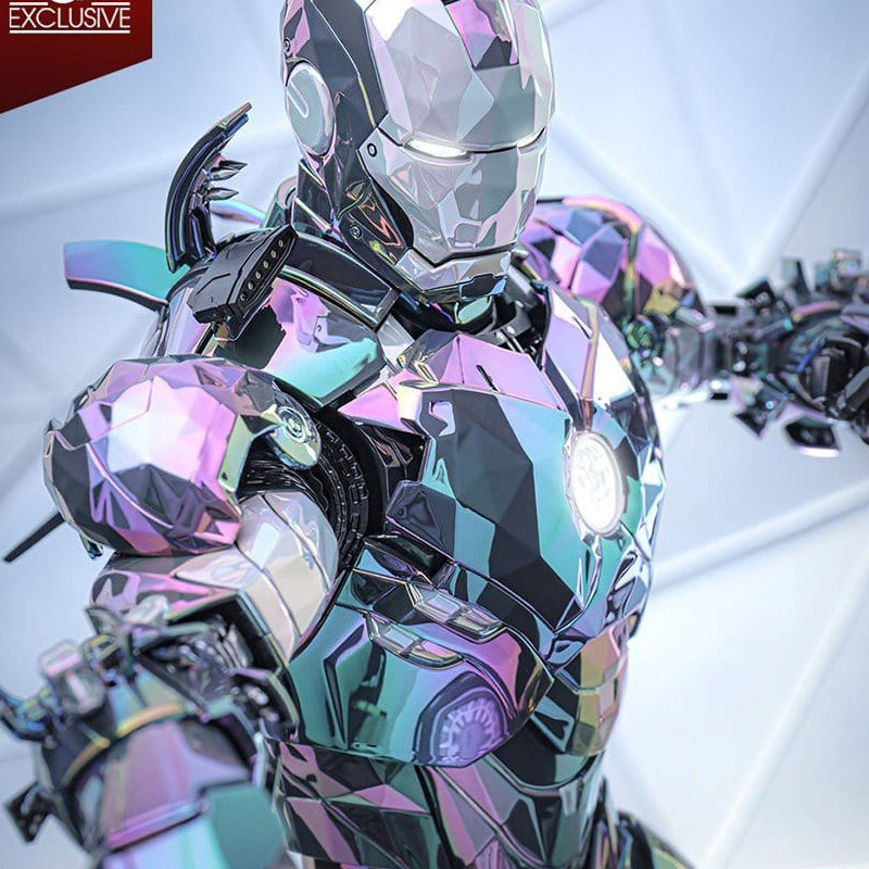 Marvel Iron Man 2 - Figure Iron Man Mark IV, Haze Fractal Armor Exclusive